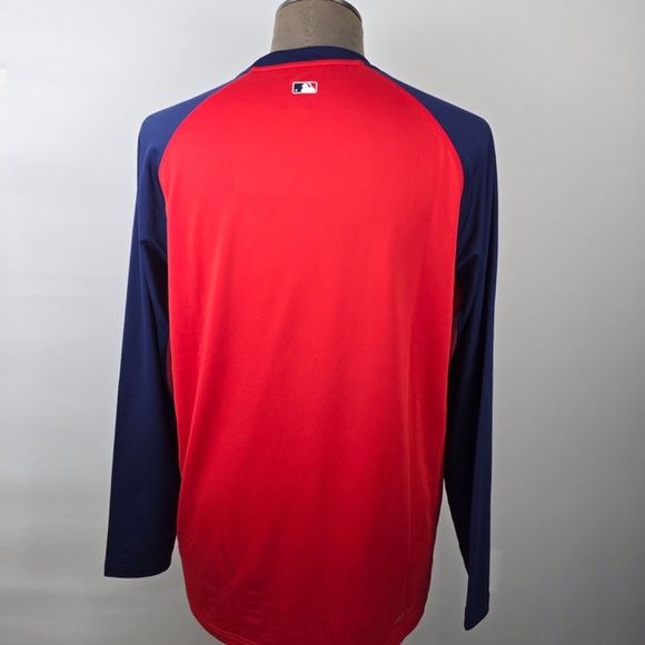 Boston Red Sox MLB Nike Authentic Collection Game Time Raglan L/S Shirt Men XL - Picture 5 of 10